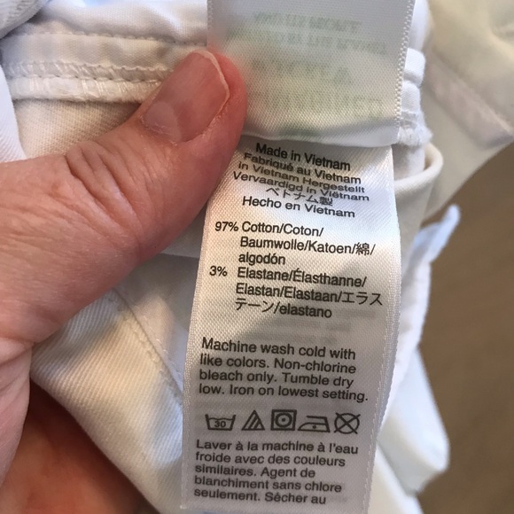 J Crew Women's White Shorts NWT 14 - Picture 7 of 9